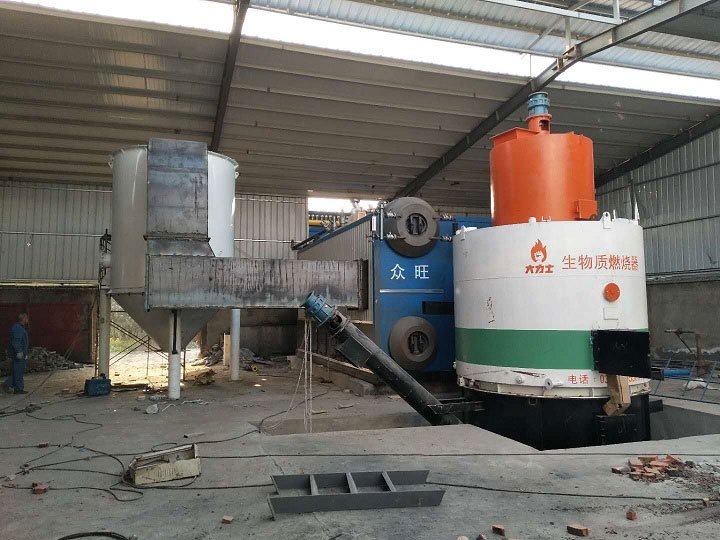 case- biomass burner for textile industry